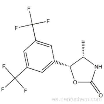 (4S, 5R) -5- [3,5-Bis (trifluorometil) fenil] -4-metil-1,3-oxazolidin-2-ona CAS 875444-08-9